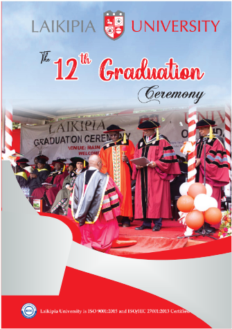 12th Graduation Ceremony Booklet