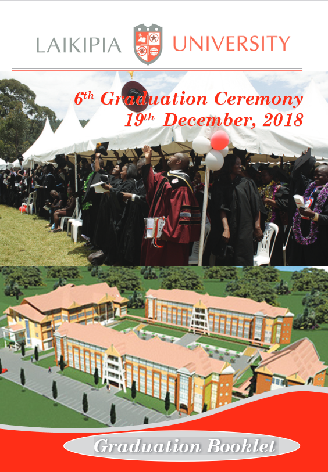 6th Graduation Ceremony Booklet