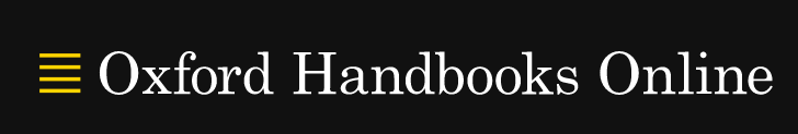 Oxford Handbooks Online